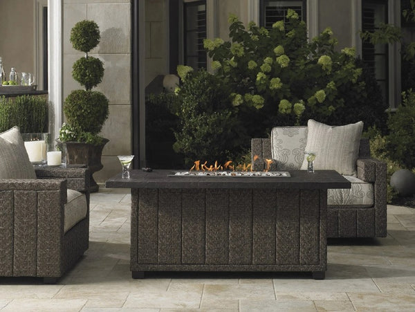 Tommy Bahama Outdoor Blue Olive Fire Pit