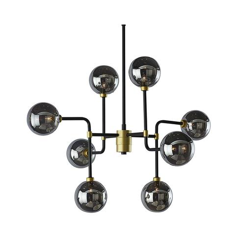 Sunpan Deimos Chandelier - Small - Smoke Grey