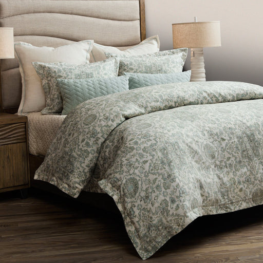 Michael Amini Luxembourg Comforter Set Creme — Grayson Living