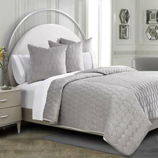 Michael Amini Luxembourg Comforter Set Creme — Grayson Living