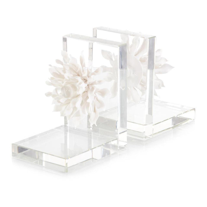 crystal bookends