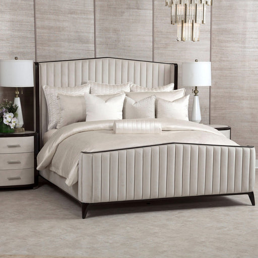 Michael Amini Luxembourg Comforter Set Creme — Grayson Living