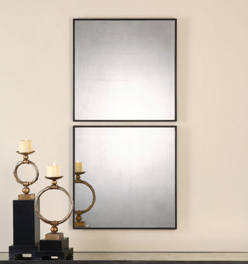 Uttermost Allick Gold Square Mirrors (Set of 2)