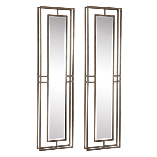 Uttermost Saragano Square Mirrors (Set of 2)