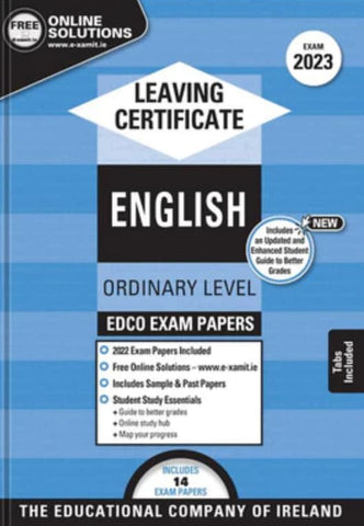 Edco Leaving Cert English exam papers