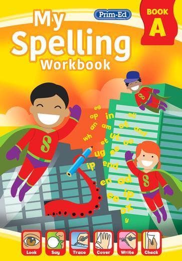 My Spelling Workbook –  Book A – New Edition (2021)
