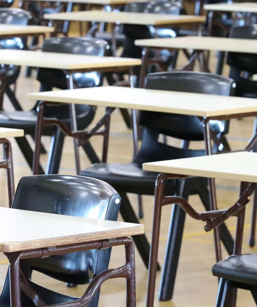 Exam Hall with Chairs