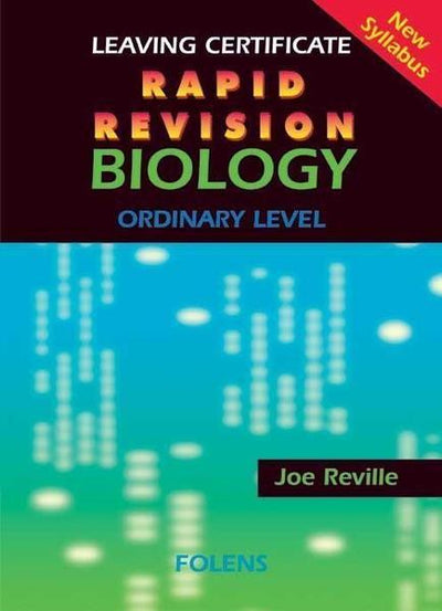 Rapid Revision – Leaving Cert Biology – Ordinary Level