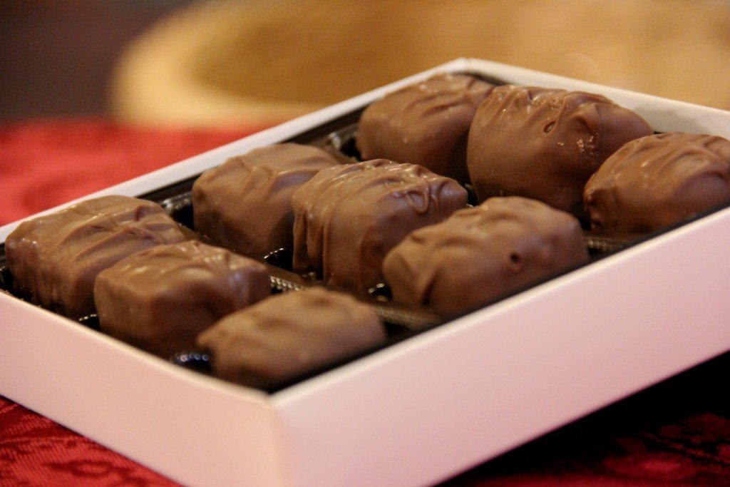 milk chocolate truffles