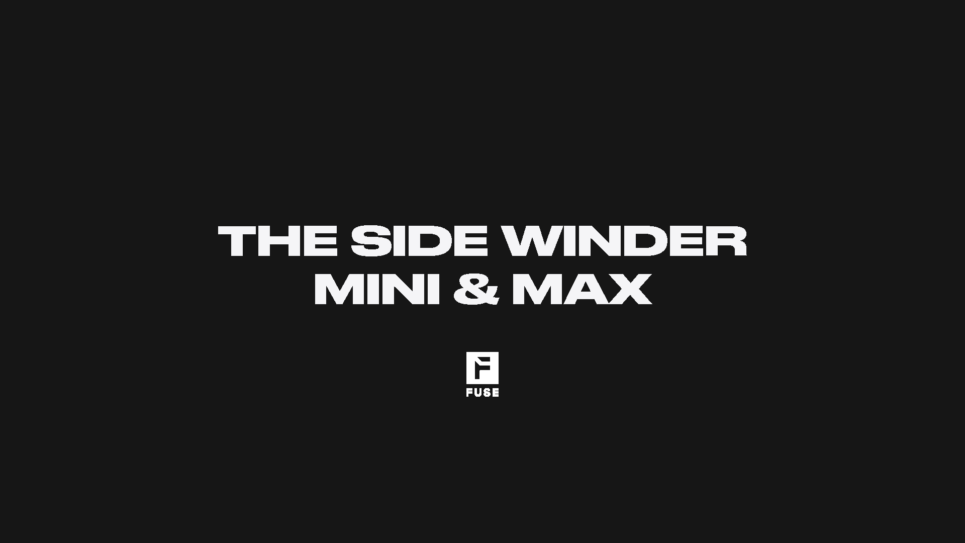  Fuse Side Winder Mini and Max Headphone and Cable