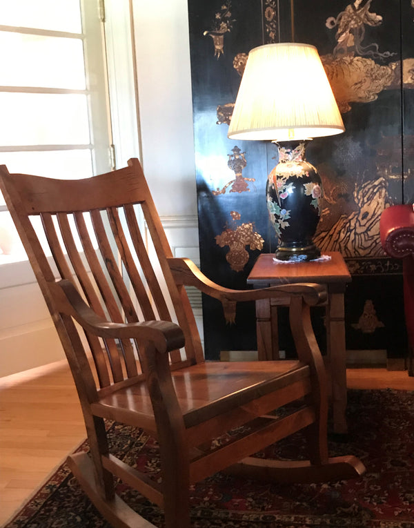 Mesquite Wooden Rocking Chair