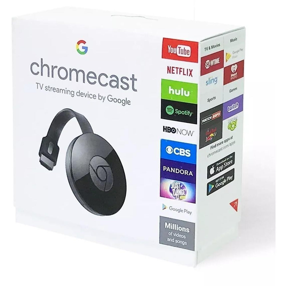 Google Chromecast 2015 Digital Hd Media Streamer 2 Latest Model Hdmi 1080p 842776106131 Ebay