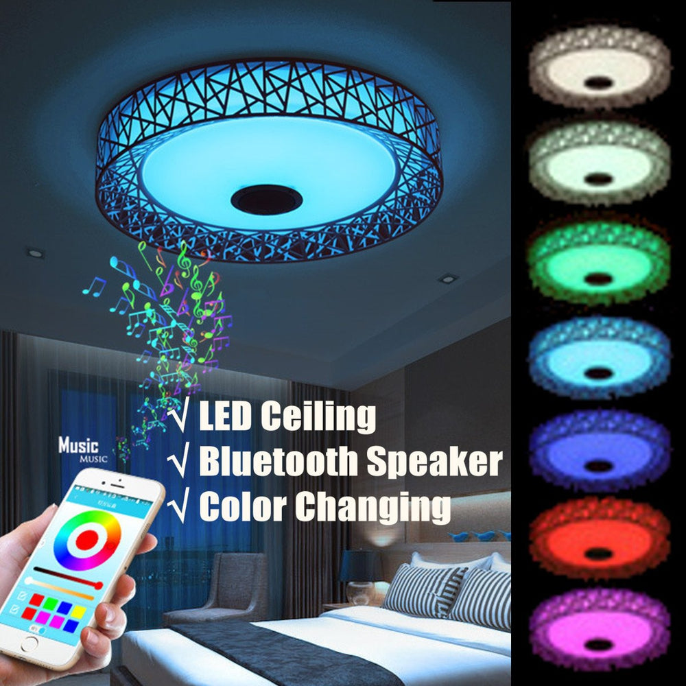 bluetooth speakers with led light changing color