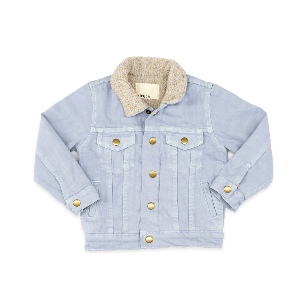 baby denim sherpa jacket