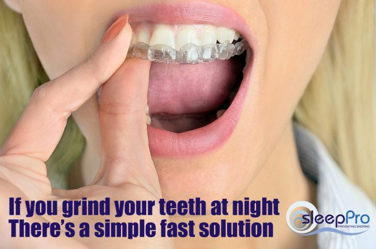 Stop grinding teeth with SleepPro Bruxism Mouth Guards