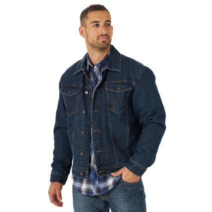 Wrangler Mens Blanket Lined Denim Jacket – Sheps Outfitters
