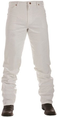 mens white wrangler jeans