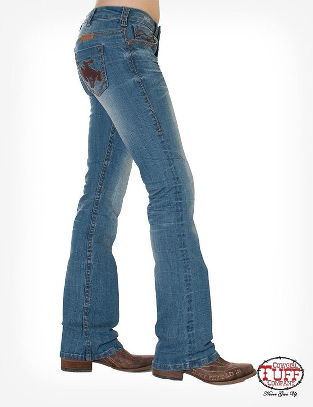 cowgirl tuff wild and wooly jeans
