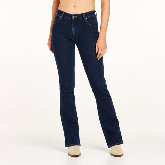 Buy Wrangler  Classics Womens Mid Waist Bootcut Jeans (W/091041