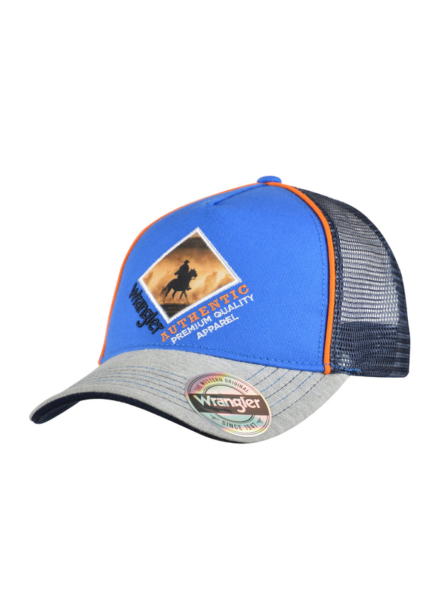 Wrangler Kids Taree Trucker Cap - Royal Blue - X2S3987CAP – Sheps Outfitters