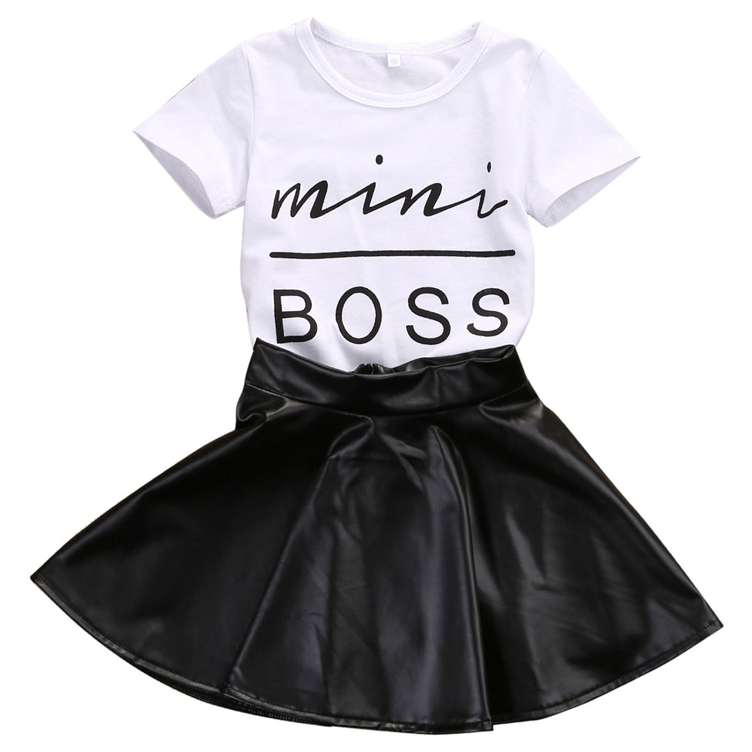 boss lady and mini boss t shirts