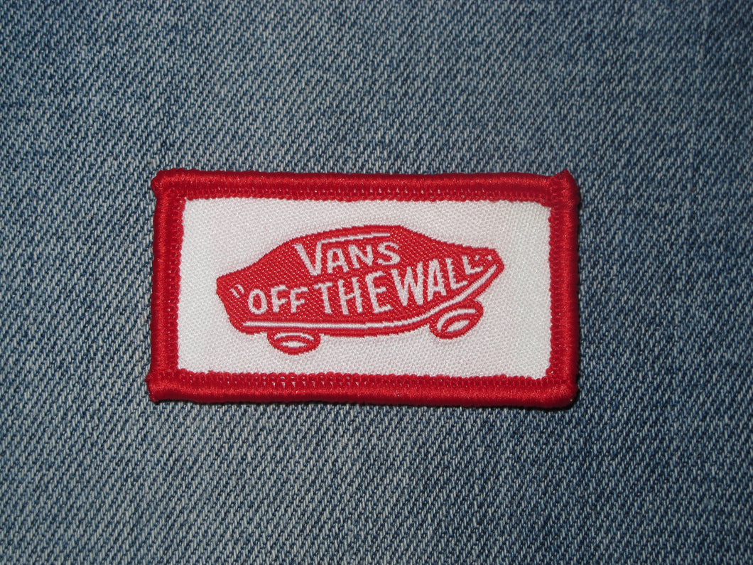vans off the wall red and white