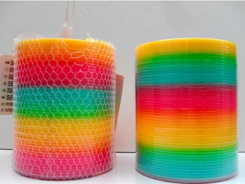 plastic rainbow slinky