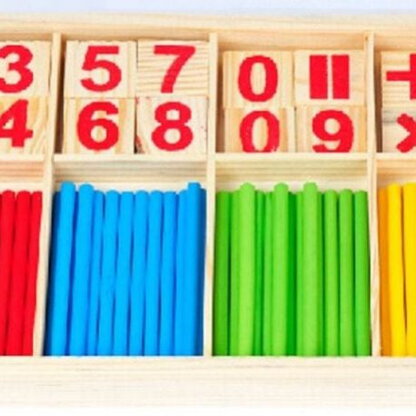 wooden counting