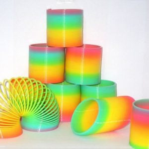 slinky rainbow spring