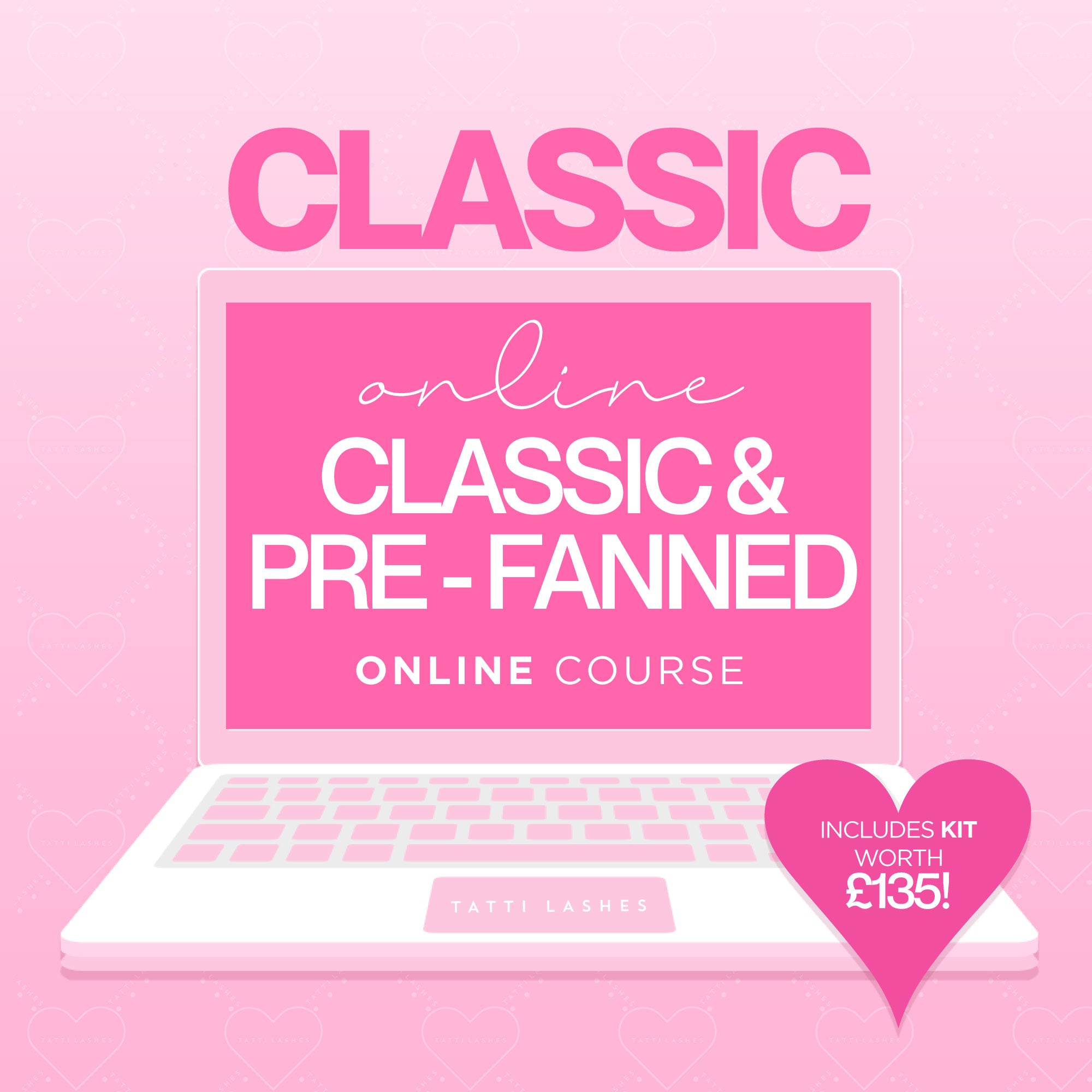 Online Classic Lashes Training Course - Tatti Lashes product image