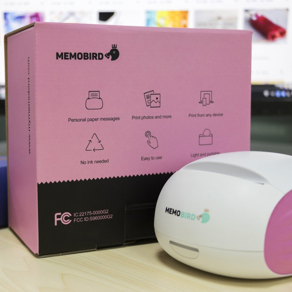 Memobird Mobile Printer Pink