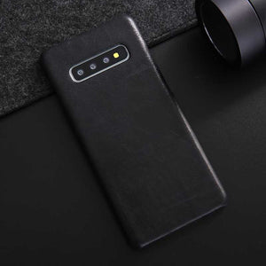 Classic Leather cover for Galaxy S10