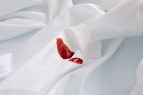 How to remove blood from bedsheets