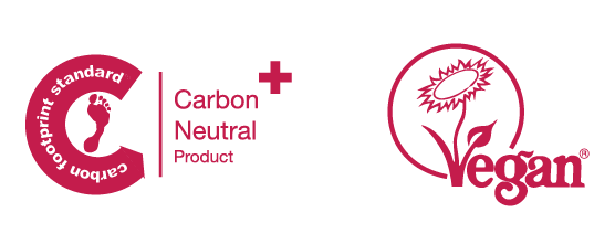 Carbon Neutral +, Vegan