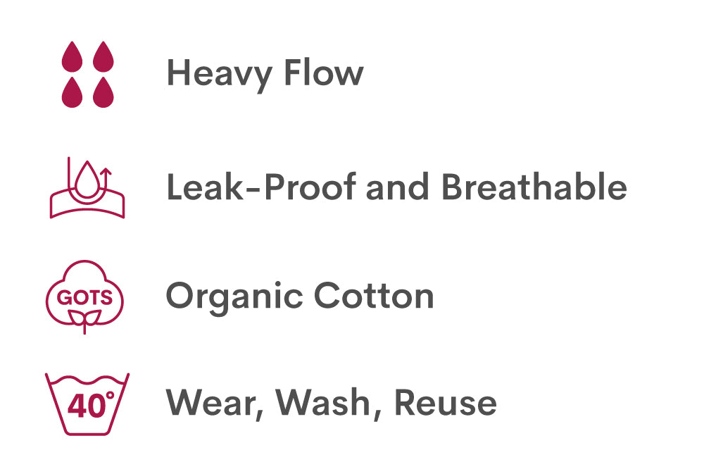 The Sleeper Period. in Organic Cotton For Heavy Flows – The Period