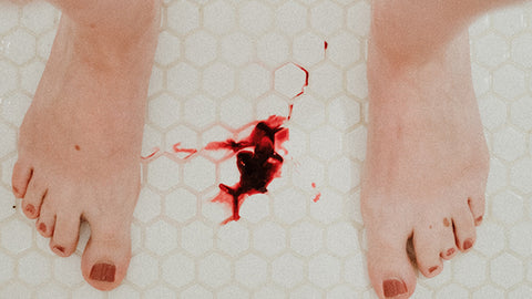 What are period clots and why do they happen?