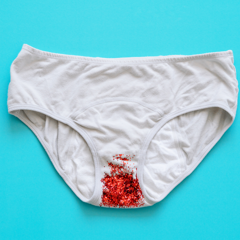 What colour should my period blood be?