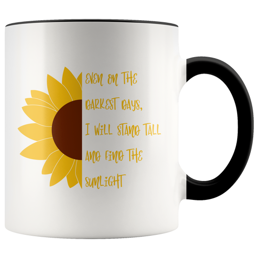 Sunflowers Inspirational Coffee Mug