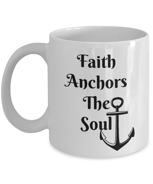 Anchored Faith Front & Back Coffee Mug