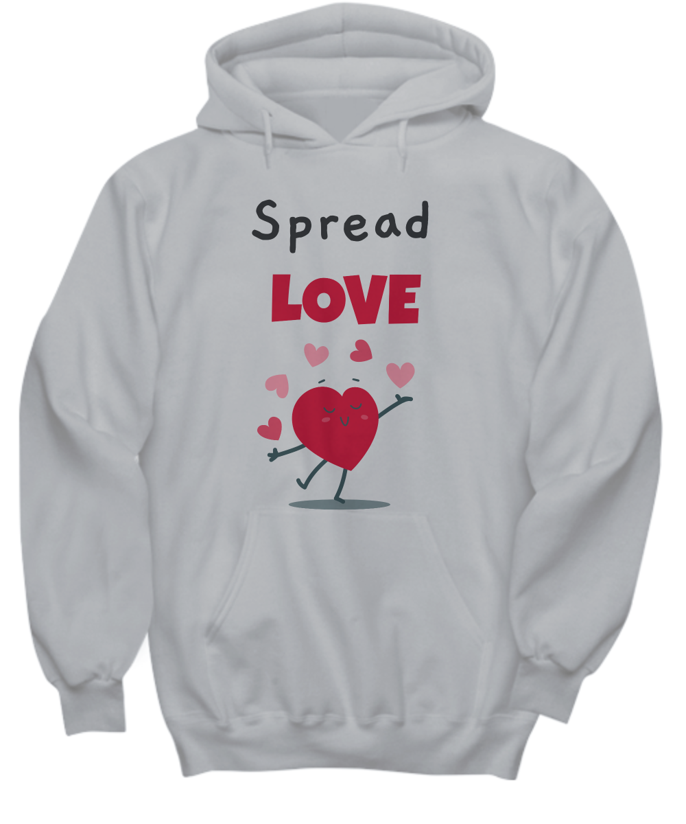 Spread Love Unisex T-Shirt Gift for Her Him Graphic Tee