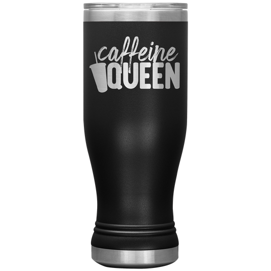 Caffeine Queen - Insulated 20 oz Stainless Steel Travel Mug