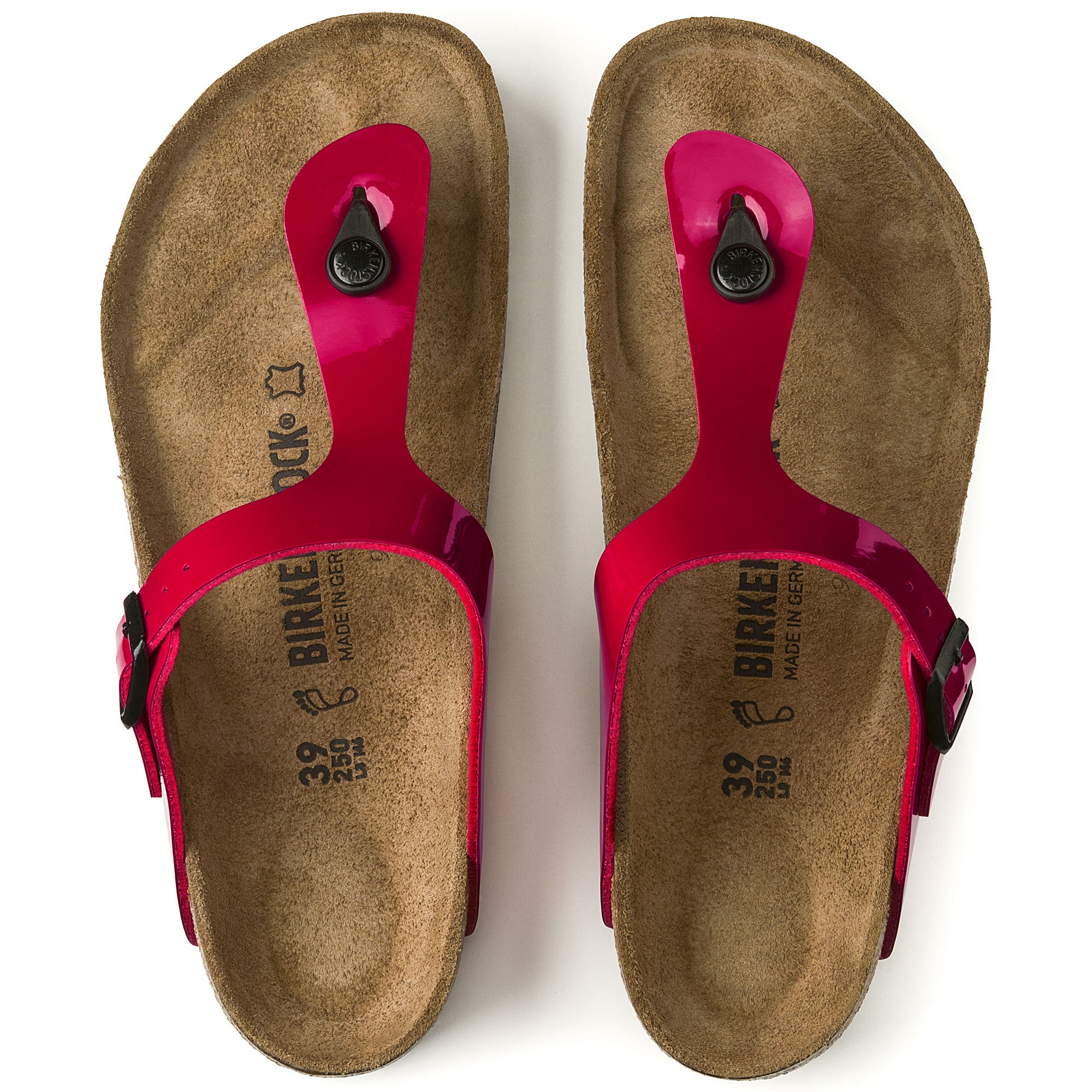 Birkenstock Gizeh Birko-Flor Tango Red 