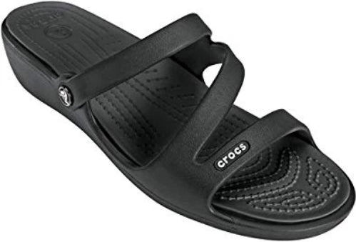 crocs patricia sandals black