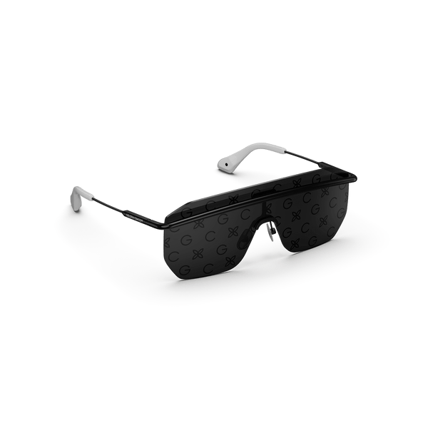 Louis Vuitton LV Waimea L Sunglasses Black Metal. Size E