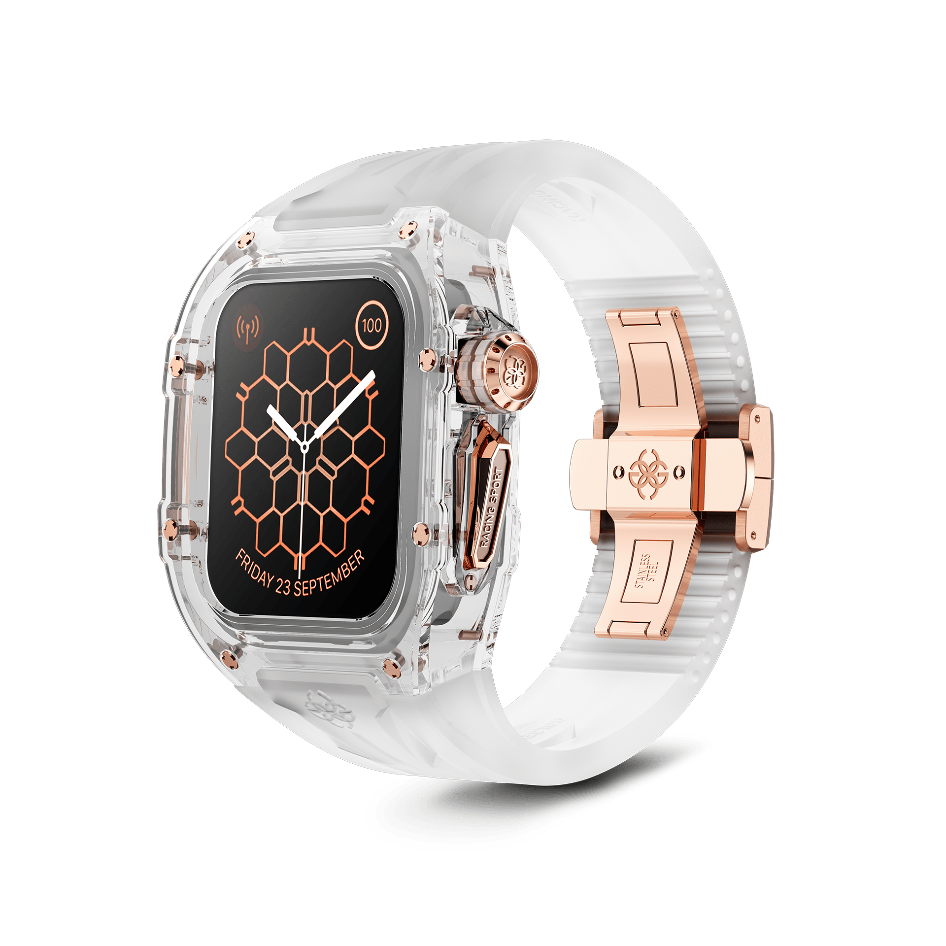 Apple Watch Case / RSCII - Black on Black – GOLDEN CONCEPT