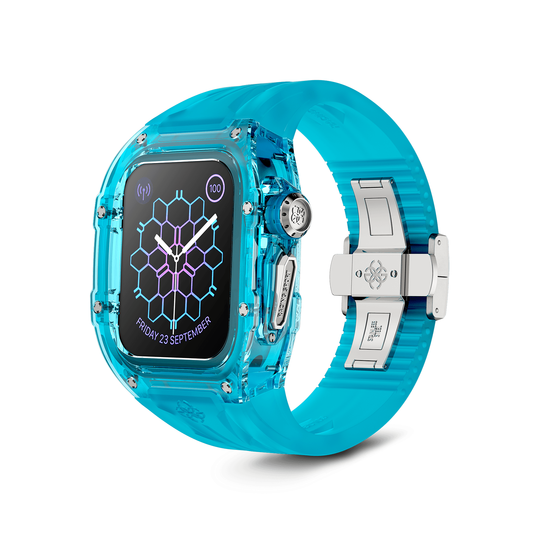 Apple Watch Case / RSTR45 - CRYSTAL ROSE – GOLDEN CONCEPT