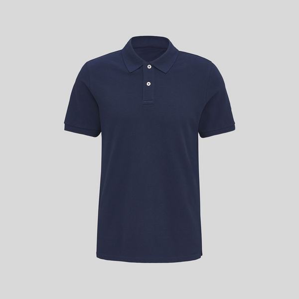 Dark Blue Plain Short Sleeve Polo T-Shirt – Dolab Clothing
