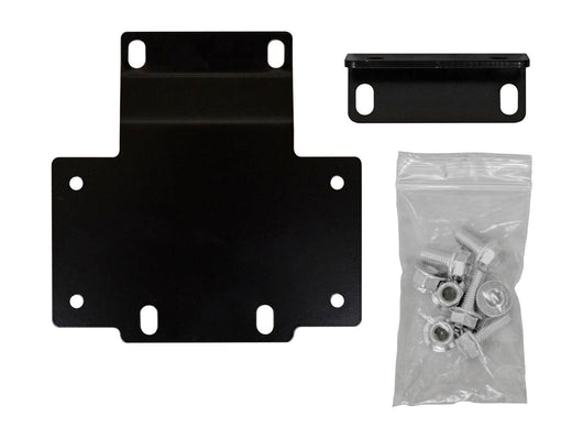 HONDA PIONEER 1000 WINCH MOUNTING PLATE (2016+) - WWW.GOINGDEEPSNORKELS.COM