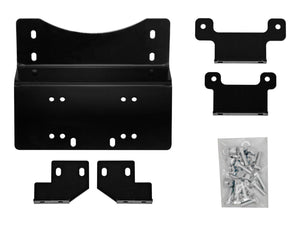 HONDA PIONEER 700 WINCH MOUNTING PLATE (2014+) - WWW.GOINGDEEPSNORKELS.COM