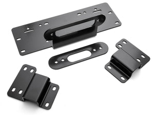 HONDA PIONEER 500 WINCH MOUNTING PLATE (2017-2020) - WWW.GOINGDEEPSNORKELS.COM